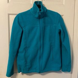 Natural Reflections Zip Up Jacket: Turquoise